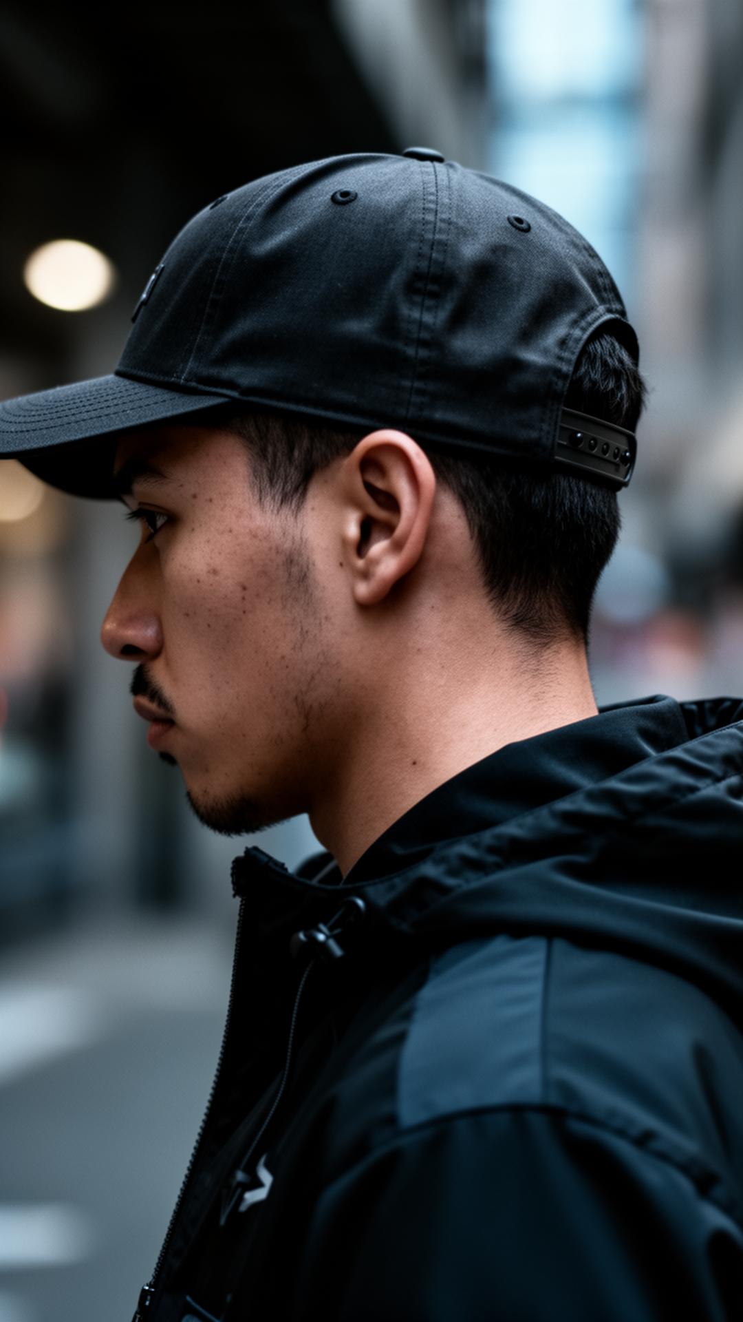 Wearing a USA Sports cap